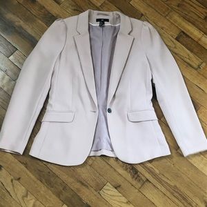 Blush pink blazer